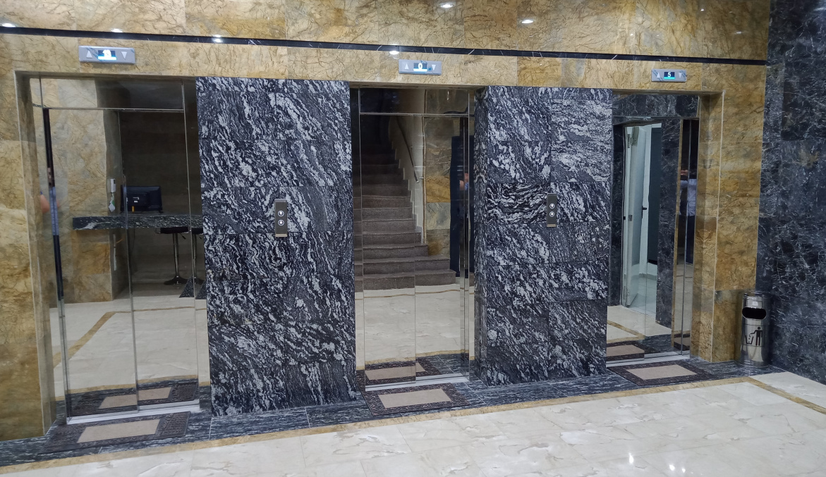 ascenseur-wittur-inox miroité-